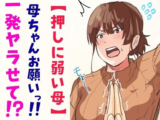 【【押しに弱い母】母ちゃんお願いっ！！一発ヤラせて！？】ふわとろおぱんちゅケーキ