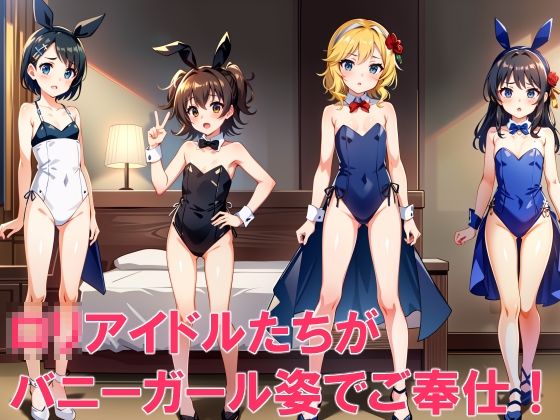 【ロリアイドルたちがバニーガール姿でご奉仕！】aiルペルカリア