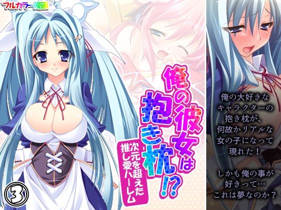 【俺の彼女は抱き枕！？ 次元を超えた推し愛ハーレム 3巻】あまからや