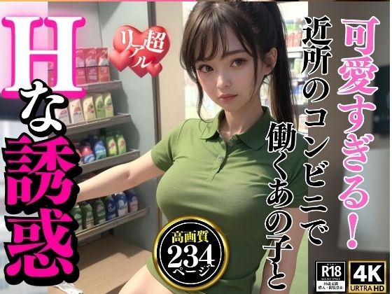 【可愛すぎる近所のコンビニで働く美女のHな誘惑】高画質撮影会