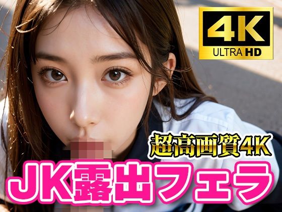 【女子校生 露出フェラチオ【4K超高画質】JK】愛の女神
