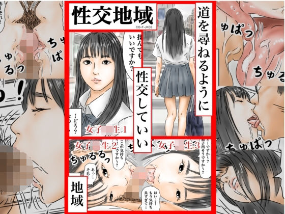 【性交地域 道を尋ねるように性交していい地域 ［CO-F-JK03］】フルイスエミ