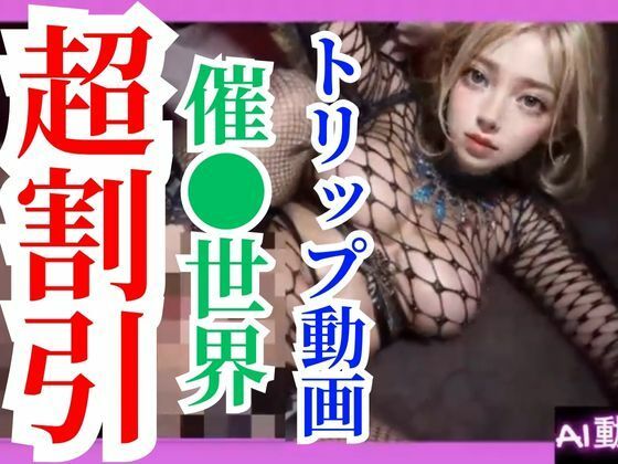 【超大幅割引【AI動画】究極のトリップ動画で催●世界に入っちゃおうVol.4-2】AI動画ラボ