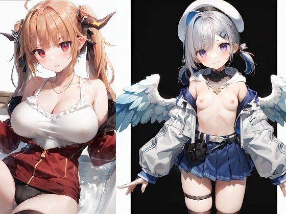 【【h〇lolive】えっちなVtuberのイラスト集Vol.2〜500枚〜】川瀬と遊園地