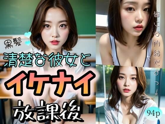 【【黒髪】清楚な彼女とイケナイ放課後「皆には内緒だよっ！」】pinkfiles