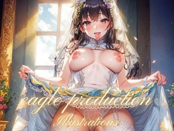 【スカートたくし上げイラスト集 ブライド編 アップスケール版（brideir）】eagle production