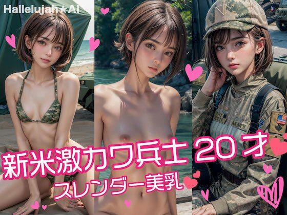 【新米激カワ兵士20才★スレンダー美乳】Hallelujah☆AI