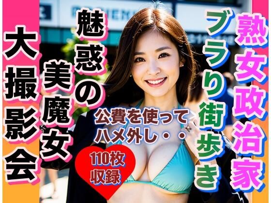 【熟女政治家下着集 ブラリ街歩き 大撮影会】熟女大好き