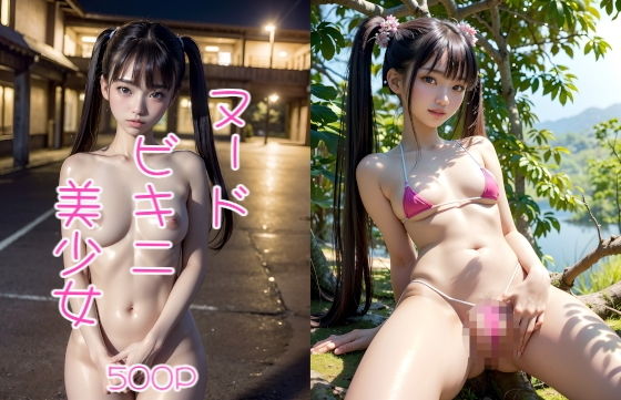 【500枚 ヌードとビキニの美少女】え〜あい出版