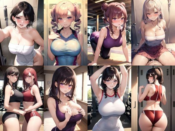 【ノーモザイク！ジムのお姉さんの誘惑】NOTモザイク製作所