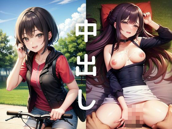 【中出しダン！野外・露出編】アニメロン