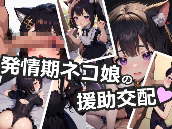 【発情期ネコ娘の援助交配】あまあまロリポップ