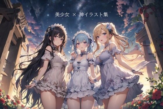 【美少女×神イラスト集】aiもちち