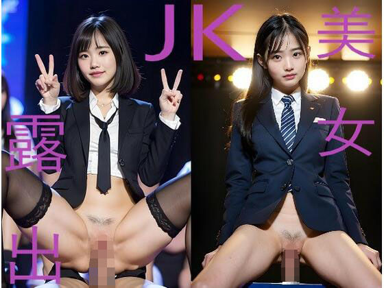 【露出学園JK2】AI美女学生