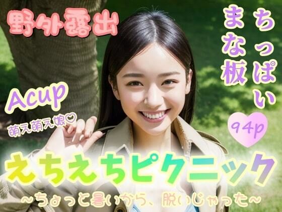 【【野外露出】【まな板ちっぱい】Acup萌え萌え娘？えちえちピクニック〜ちょっと暑いから脱いじゃった〜】夜行三輪車