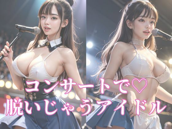 【コンサート中なのに脱いじゃうアイドルたち】kawaii_photo