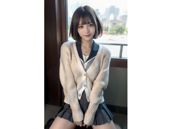 【女子校生とパパ活デート】AIコスプレ美女