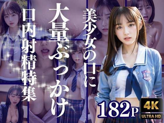 【美少女の口に大量ぶっかけ口内射精特集】高画質PRO
