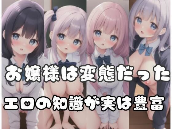 【お嬢様は変態だった...エロの知識が実は豊富】お助けマン