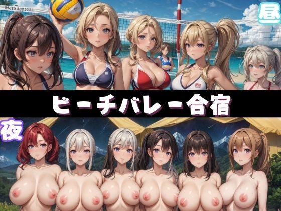 【ビーチバレー合宿】だらしない体