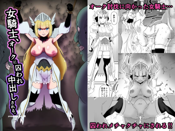 【女騎士、オークに囚われ中出しされる。】十砲屋
