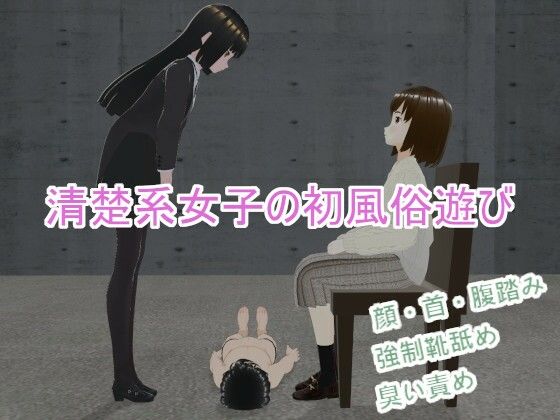 【清楚系女子の初風俗遊び】人のようなもの