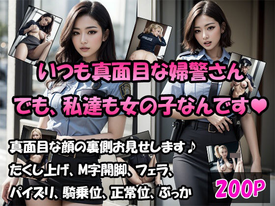 【【総数200枚】働くお姉さんは好きですか？【婦警さん編】】ユメニッキ