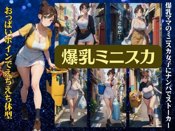 【爆乳ミニスカママ特集〜おっぱいボインでえちえち体型〜ストーカーしてみる童貞の僕】トリビアの熟女
