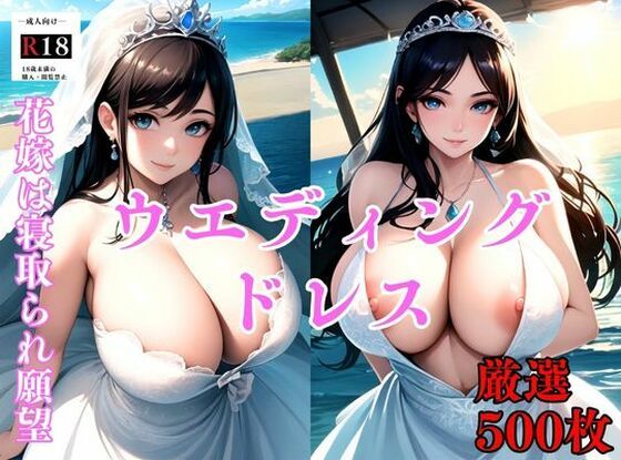【【大容量作品】新婚1年目の花嫁は実は寝取られ願望あり。ウエディングフォント中のカメラマンに夢中No.1〜アニメ】アニメ美女