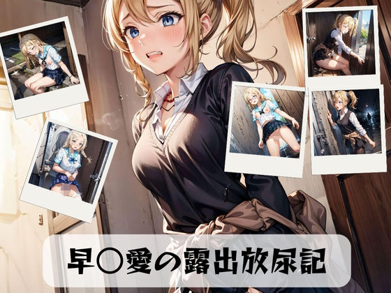 【早○愛の露出放尿記】ねこのひげ