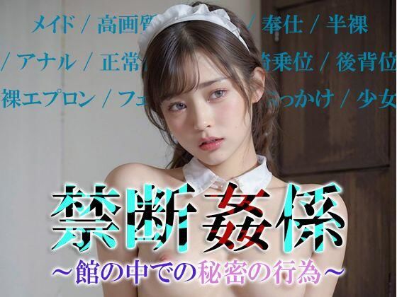 【禁断姦係 館の中での秘密の行為】色畑