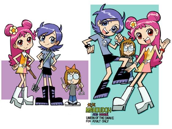 【Hi HI Mahoudoh Aiko Doremi】union of the snake