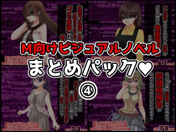 【M向けビジュアルノベルまとめパック♪ 4】統計上の聖地