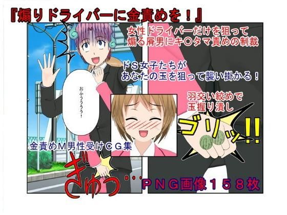 【『煽りドライバーに金責めを！』 女性ドライバーだけを狙う煽り運転手、その日狙った気弱そうな女性はまさかの空手有段者！ 煽りの報いは金蹴り】うさロボ屋