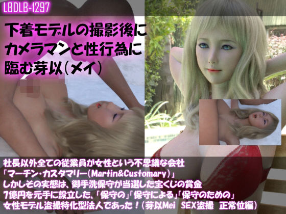 【【Dars100△100】社長以外全ての従業員が女性という不思議な会社『マーチン・カスタマリー（Martin＆Customary；）』しかしその実態は、御手洗保守が当選した宝くじの賞金7億円を元手に設立した、「保守の」「保守による」「保守のための」女性モデル盗撮特化型法人であった！（芽以Meiの撮影現場のSEX盗撮:正常位編）】Libido-Labo