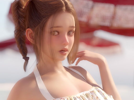 【【無料】グラビア風ヌードCG集00 無料版】シュガーナイト