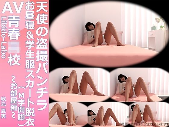 【【￥All】『理想の彼女を3DCGで作ります』から生まれたバーチャルアイドル「秋元夏美」天使のお昼寝盗撮パンチラ動画（学生服スカート脱衣＆M字開脚）】Libido-Labo