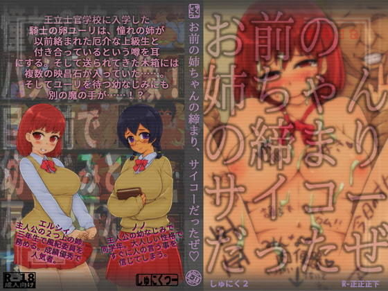 【お前の姉ちゃんの締まり、サイコーだったぜ】しゅにく2