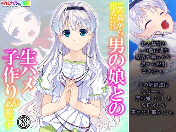 【この島から出るには男の娘との生ハメ子作りが必要です 3巻】あまからや
