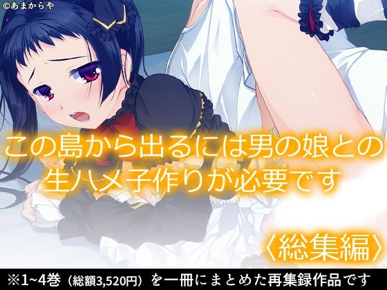 【この島から出るには男の娘との生ハメ子作りが必要です ＜総集編＞】あまからや