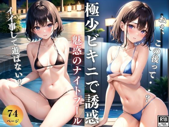 【ねぇ、この後って・・？ 極少ビキニで誘惑される魅惑のナイトプール】デジタルダーリン出版