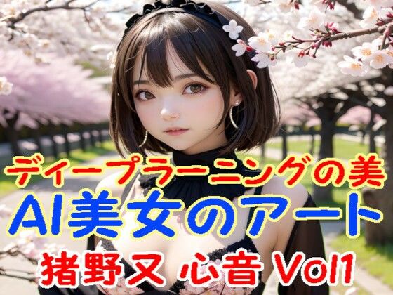 【ディープラーニングの美:AI美女のアート 猪野又 心音 Vol1】あいあーてぃすと