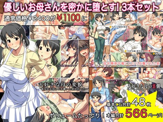 【優しいお母さんを密かに堕とす！3本セット】ぱすとG （Past Gadget）