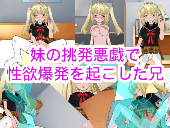 【妹の挑発悪戯で性欲爆発を起こした兄】ハードコア001