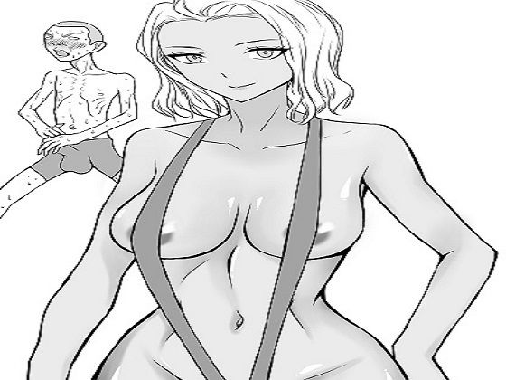 【海で出会った褐色美女とエッチする話】もつなべ