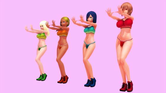 【【ふたなりダンス】JKたちのチンプラエクササイズ（通常版）】JOKERのアトリエ