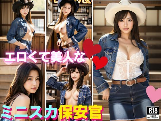 【俺だけが知ってるいつも業務中に威張り散らかす先輩美人ミニスカ保安官の秘密】キンスイ