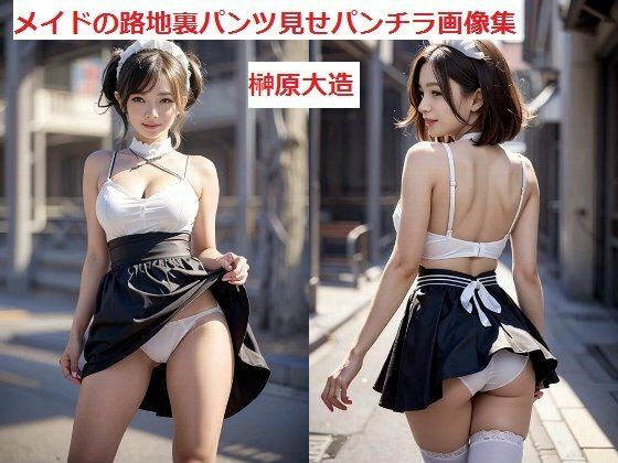 【メイドの路地裏パンツ見せパンチラ画像集】榊原大造