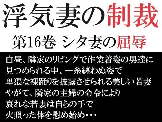 【浮気妻の制裁 第16巻 シタ妻の屈辱】海老沢 薫