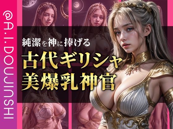 【純潔を神に捧げる古代ギリシャ美爆乳神官@AI同人誌vol.090】爆乳@エーアイ